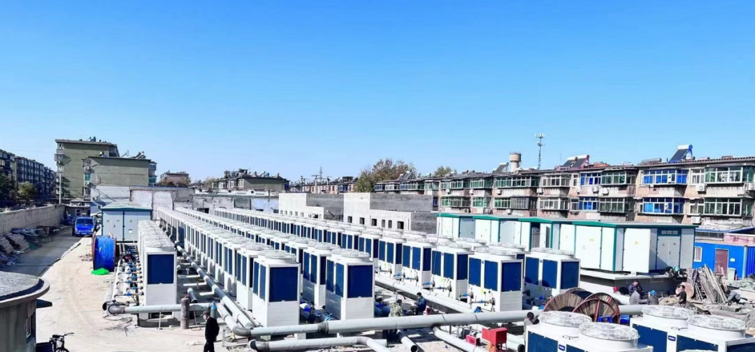 Haier air conditioning helps the community heating.